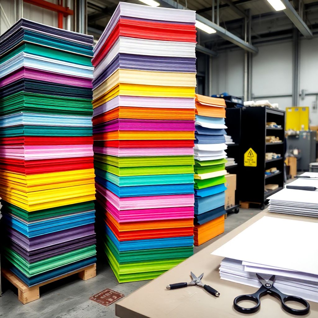 Papel Bond de Colores