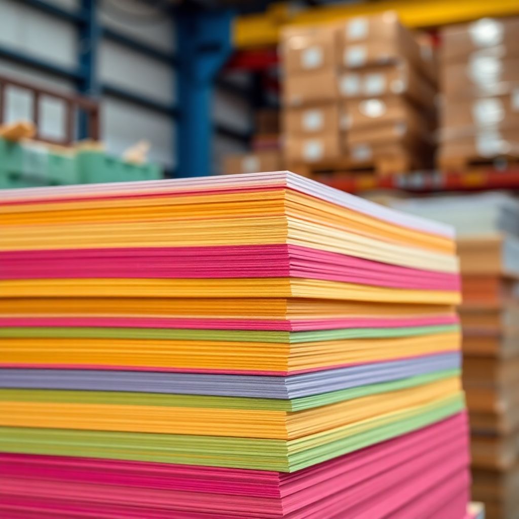 Papel Bond de Colores