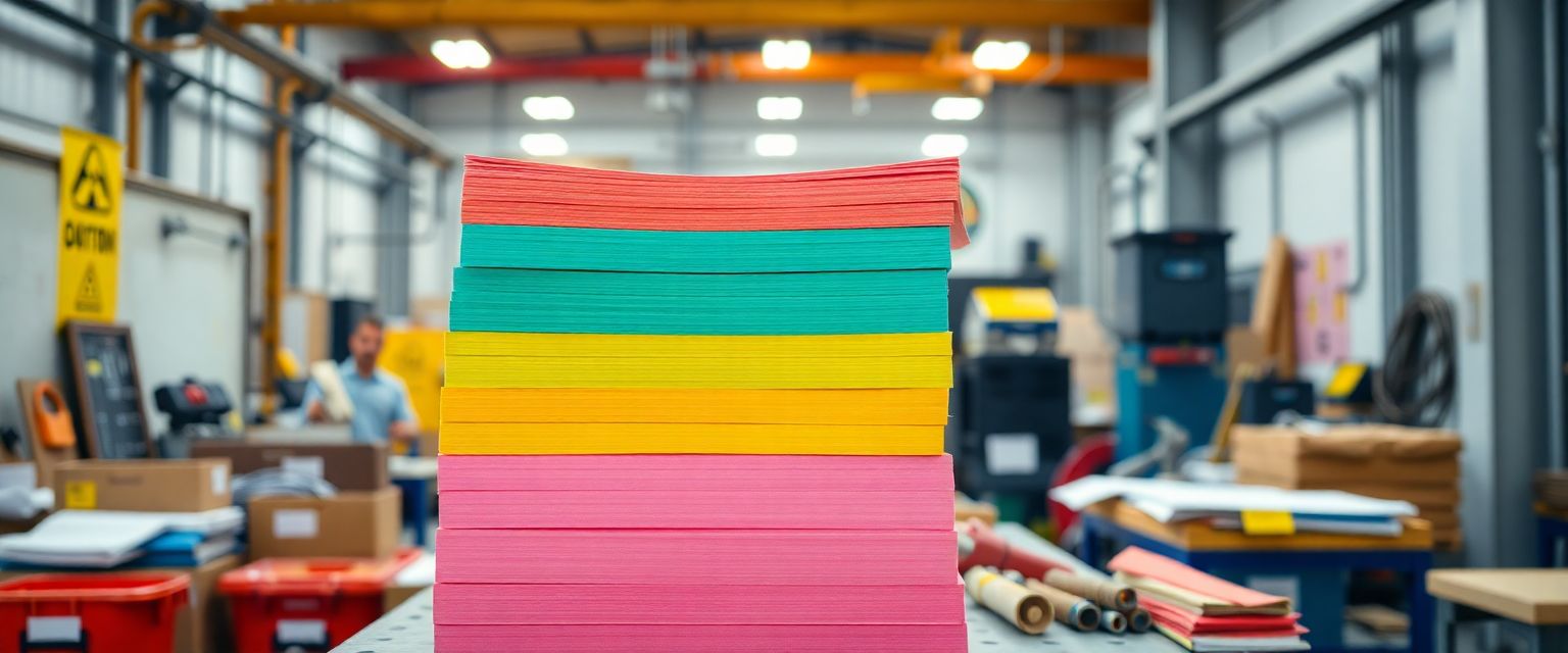 Papel Bond de Colores