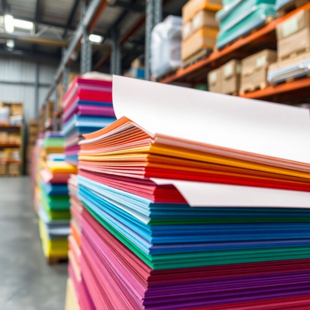 Papel Bond de Colores