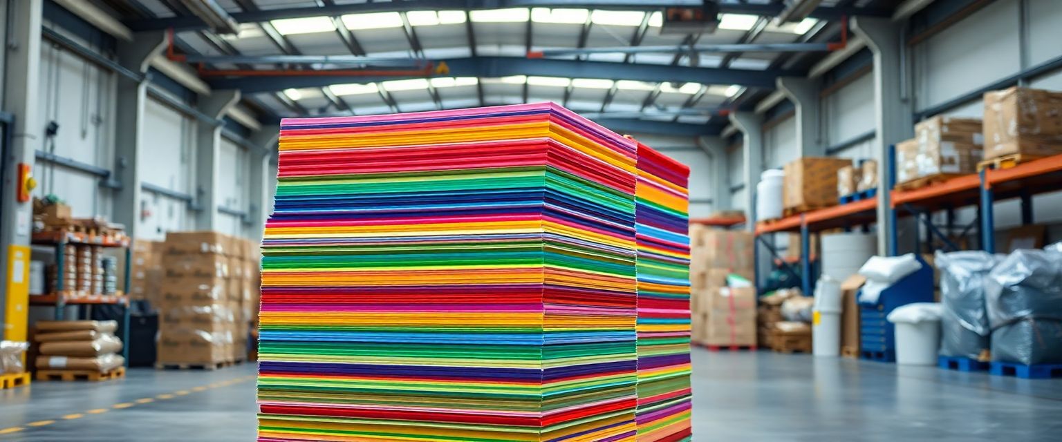 Papel Lustre de Colores